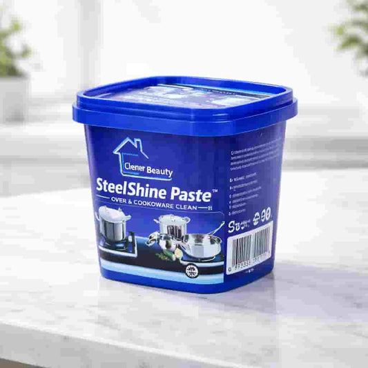 SteelShine Paste™ – Devuelve el brillo a tu cocina sin tallar horas
